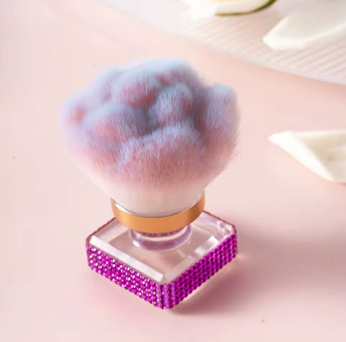 NAIL DUST BRUSH | Square Diamond