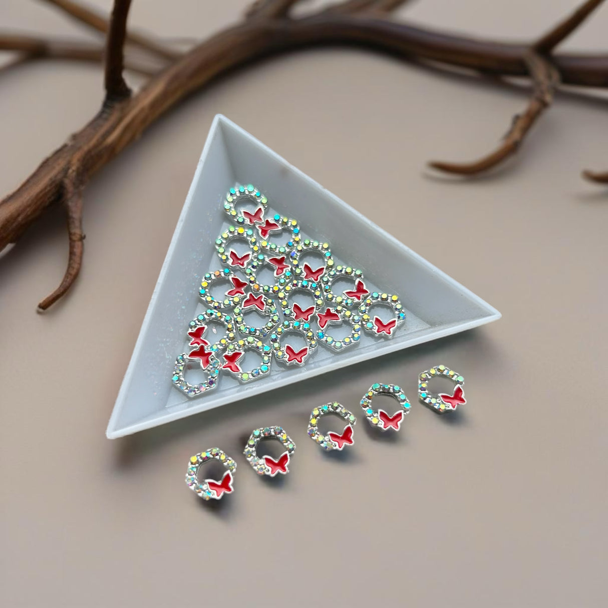 RING WITH BUTTERFLY CHARM | 09