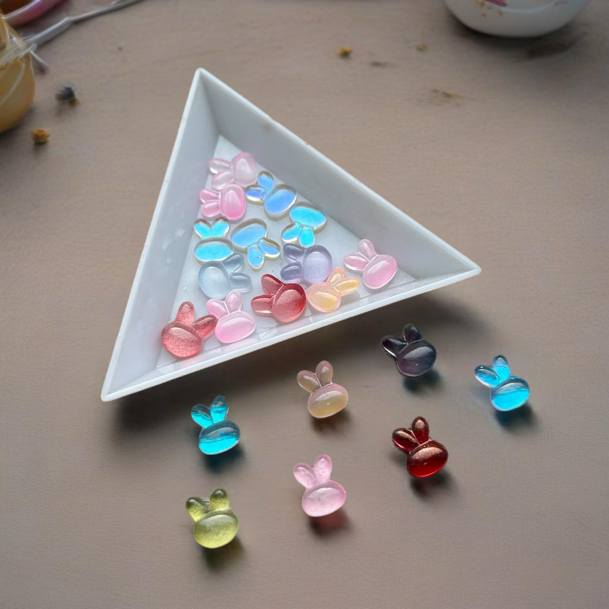 COLORFUL BUNNY CHARM