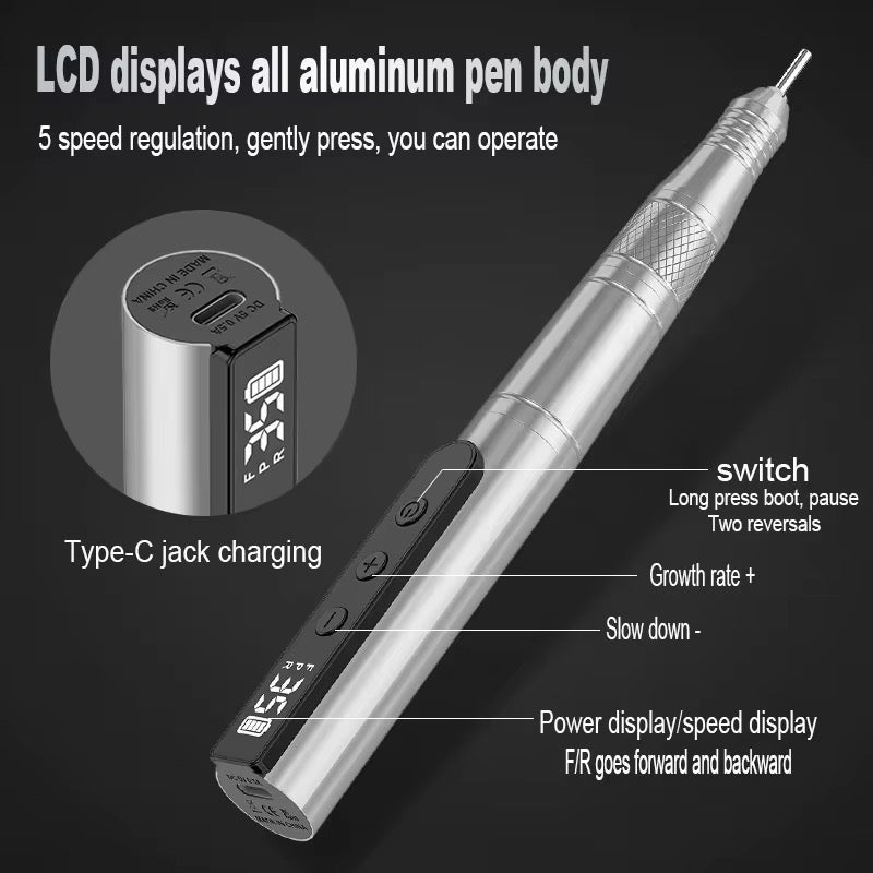 MINI CORDLESS NAIL DRILL