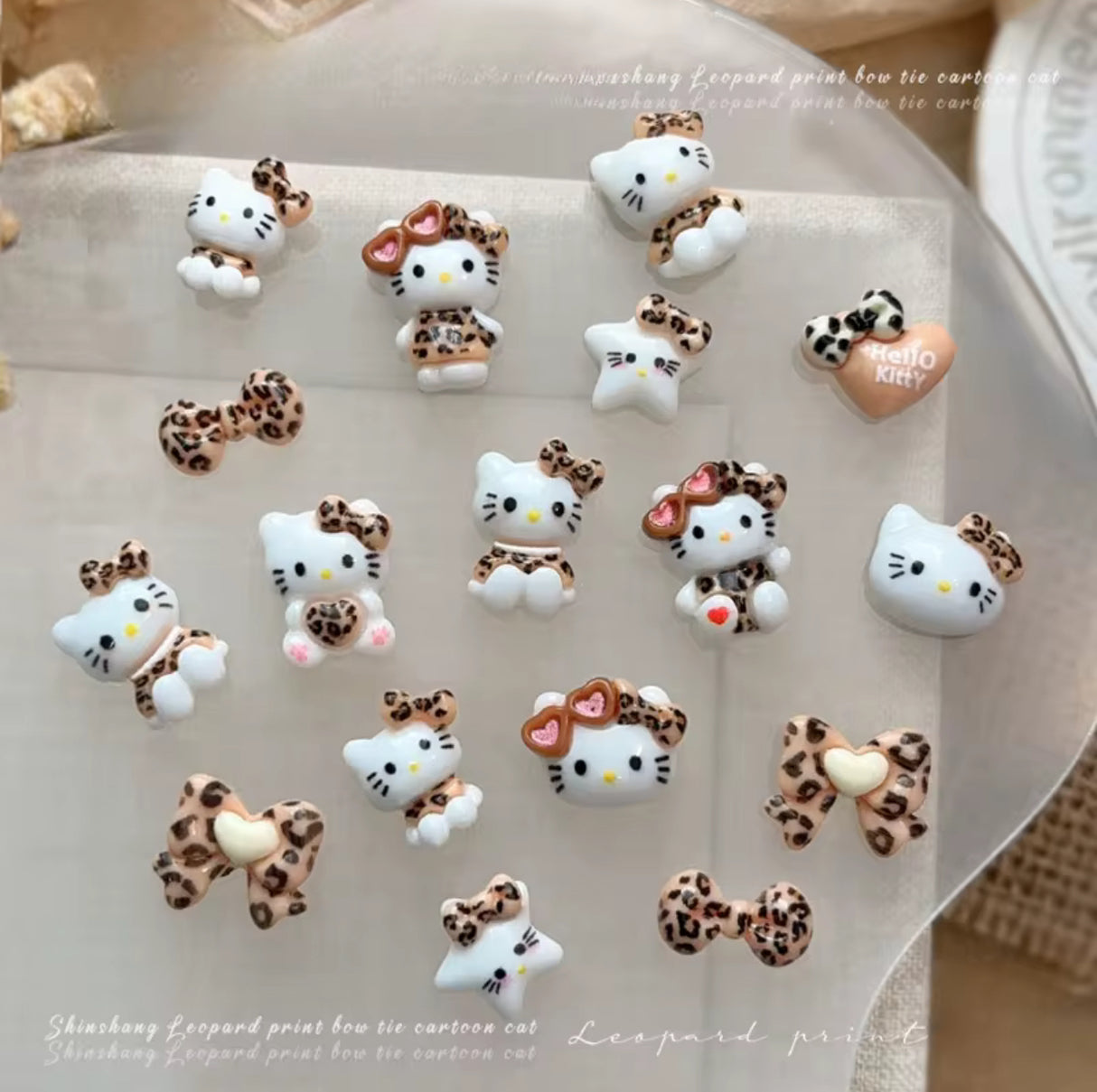 NAIL CHARM | HELLO KITTY CHEETAH