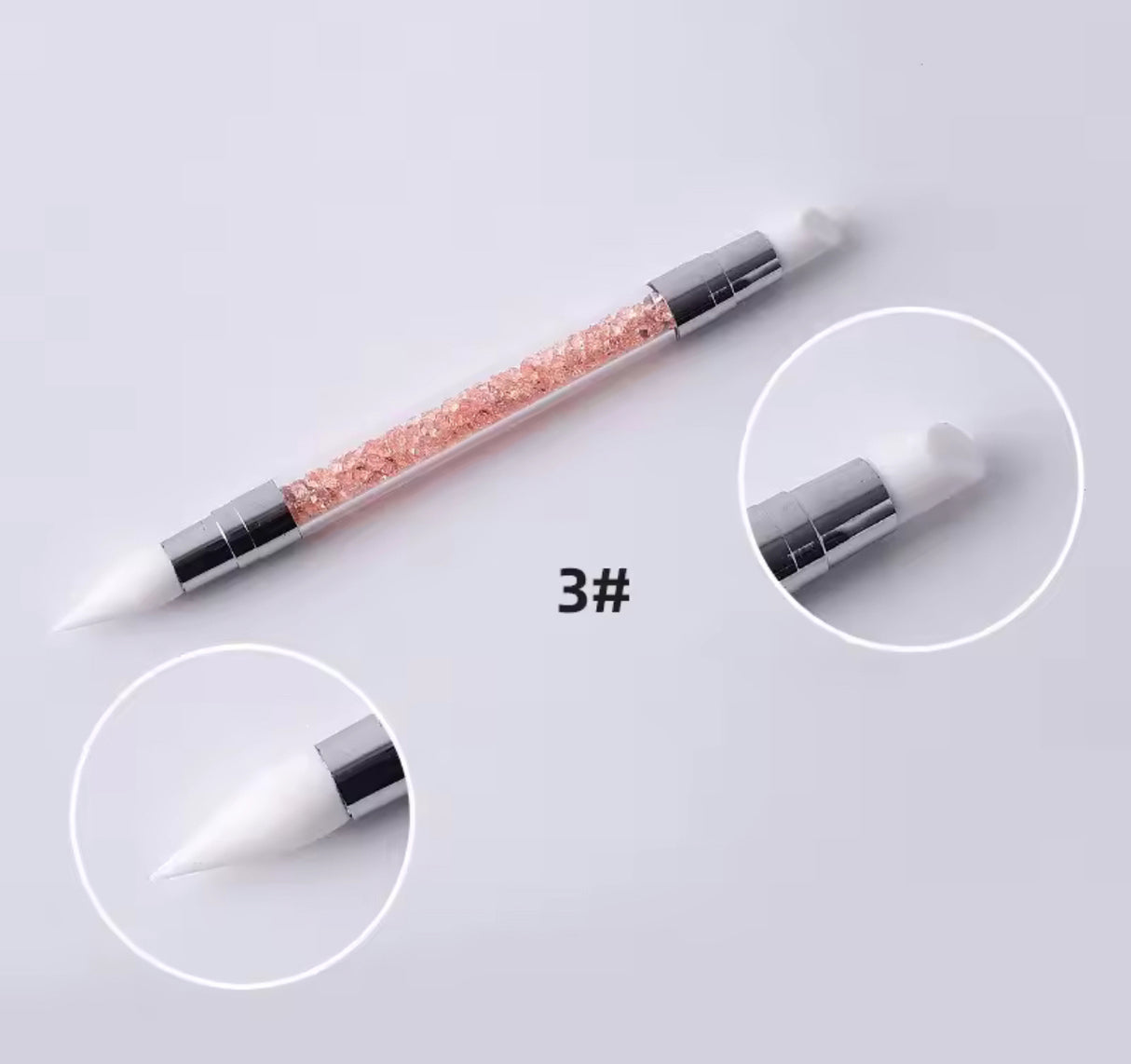 SILICONE 2 HEAD PEN | ORANGE
