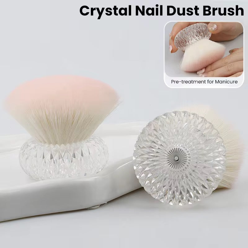 NAIL DUST BRUSH | CRYSTAL LED