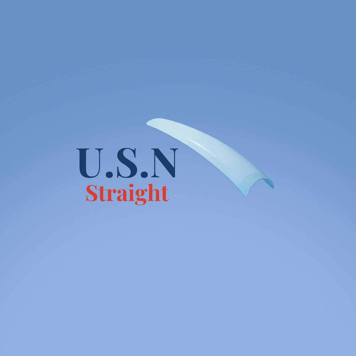 USN | STRAIGHT NAIL TIP | BAG OF 500 PCS
