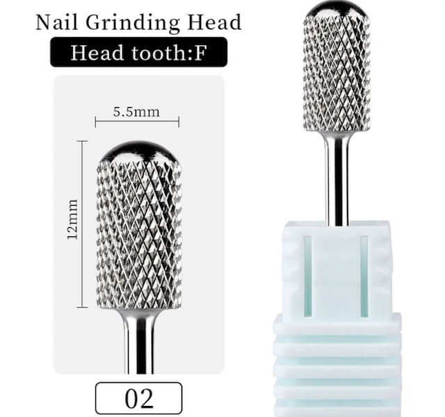 NAIL DRILL BIT | 3/32" LARGE SAFETY BIT
