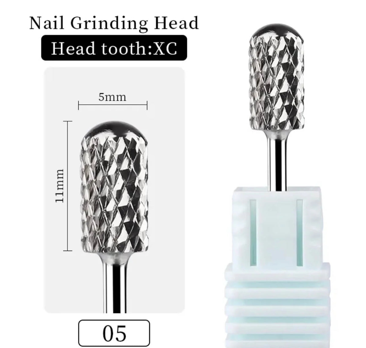 NAIL DRILL BIT | 3/32" LARGE SAFETY BIT