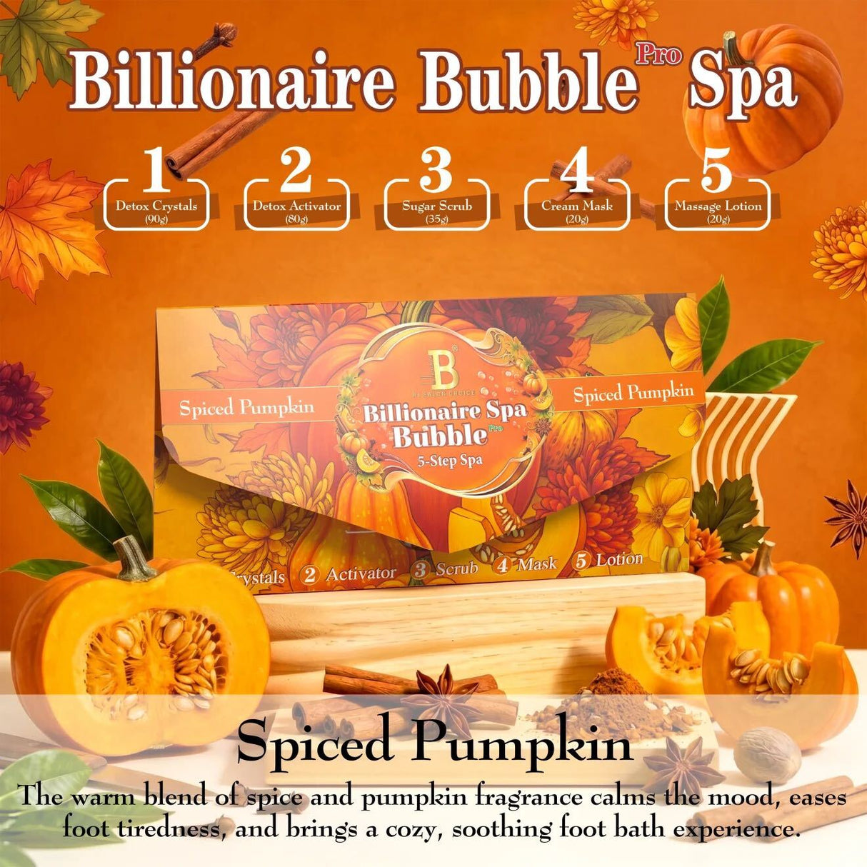 BILLIONAIR 5 STEP - PRO BUBBLE LUXURY SPA - Single