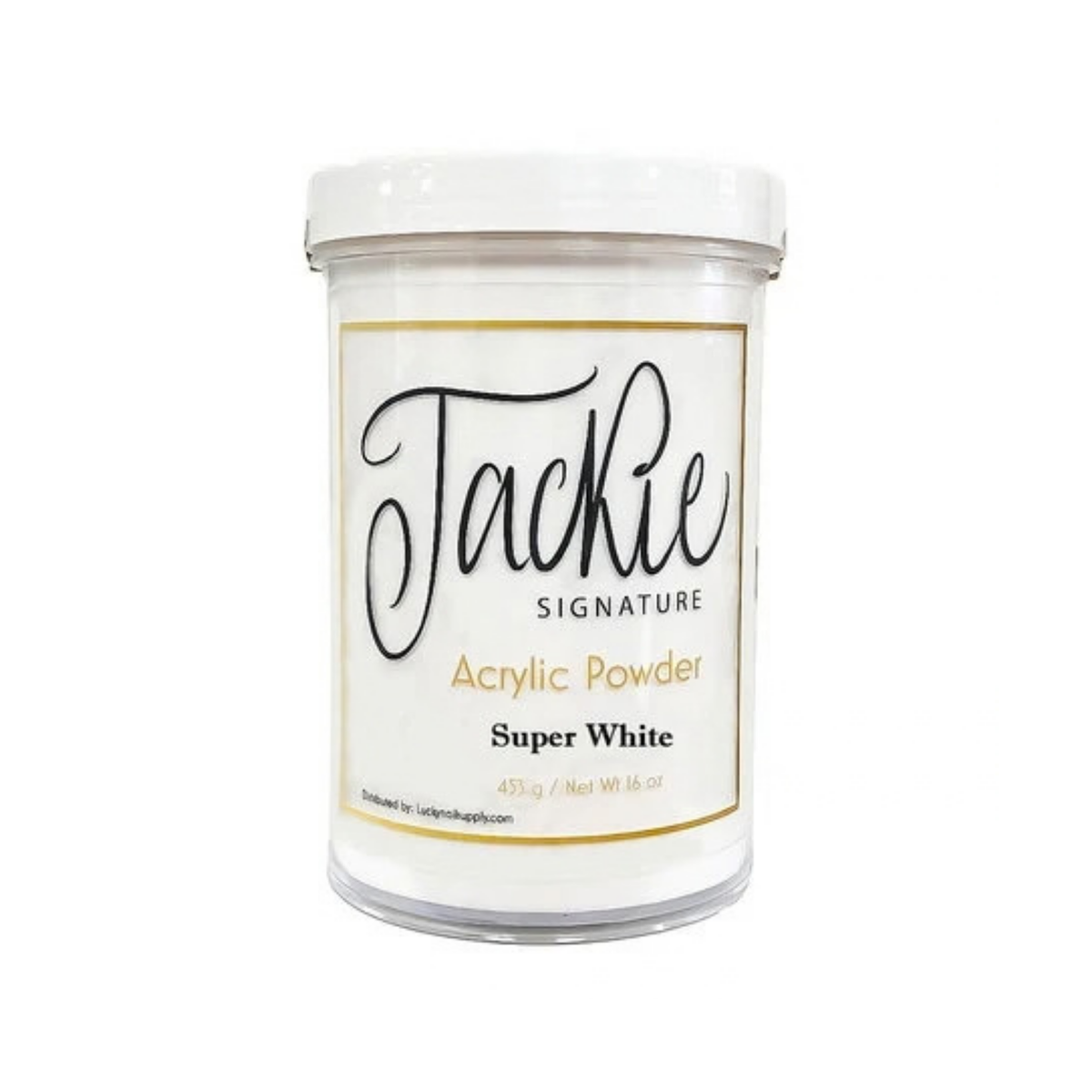 Jackie Signature - Acrylic Powder - Super White (16 oz)