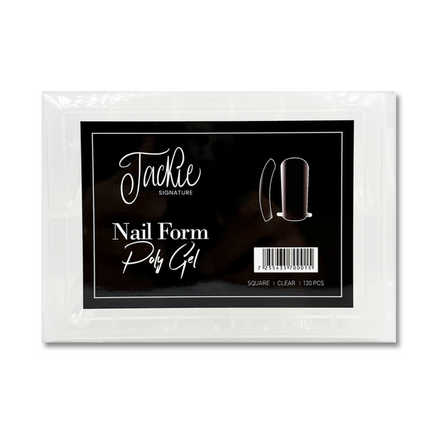 Jackie Signature Poly Gel Nail Form Box – Square Perfection, Made Simple 