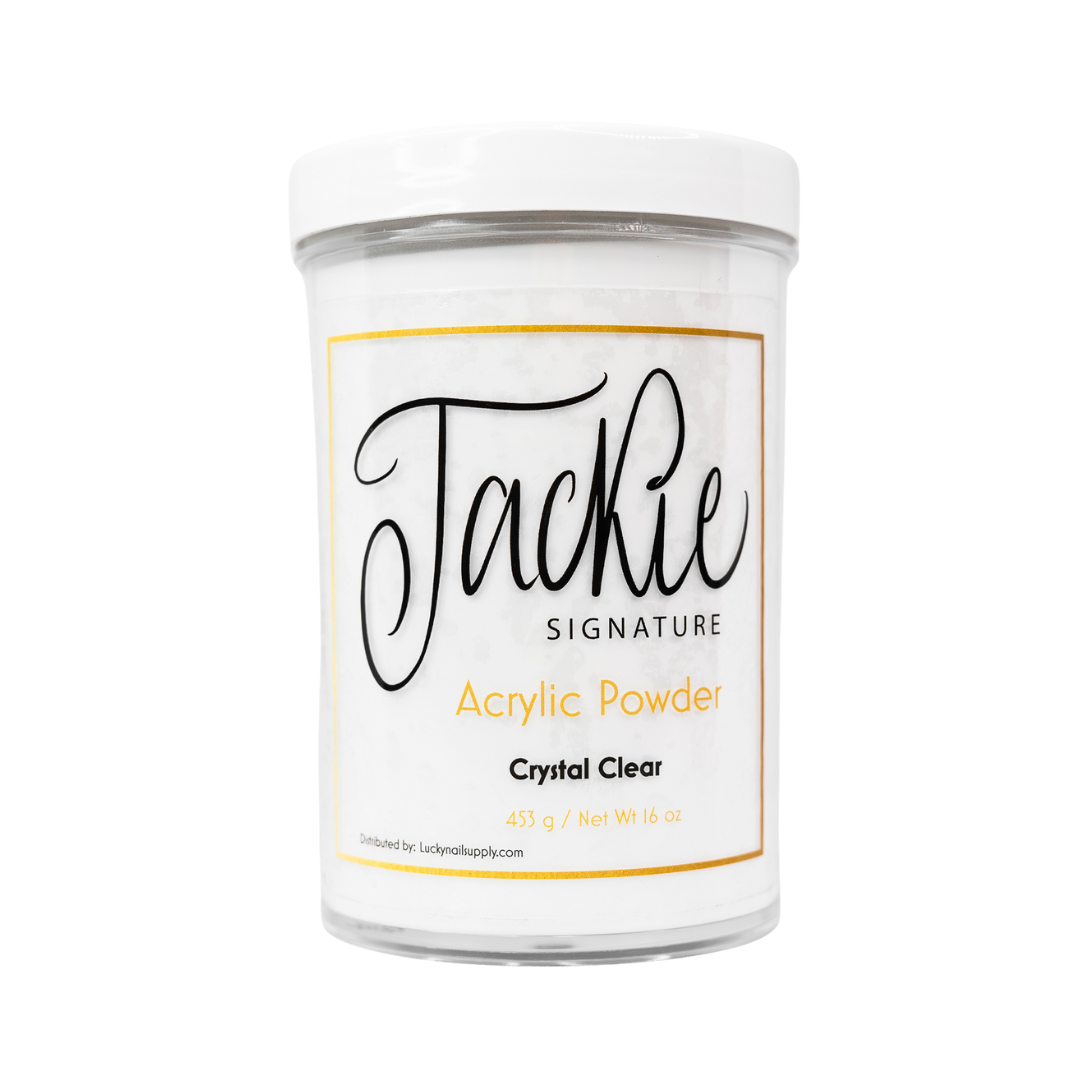 JACKIE SIGNATURE | ACRYLIC POWDER - CRYSTAL CLEAR (16 OZ)