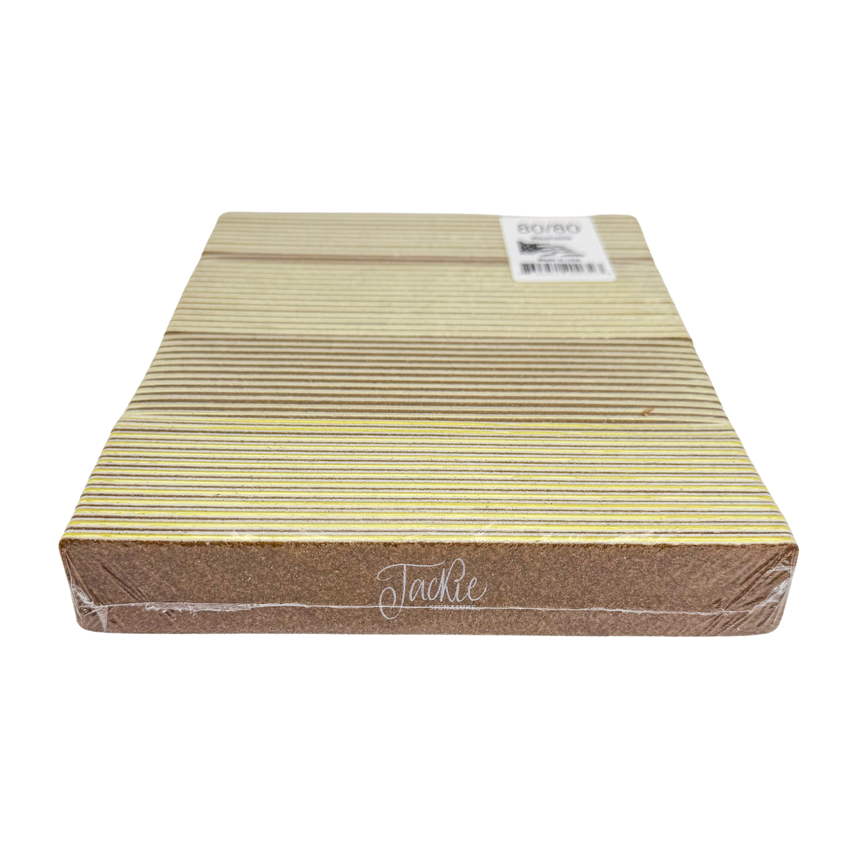 JACKIE | Jumbo Nail File - Brown 80/80 - 50pcs