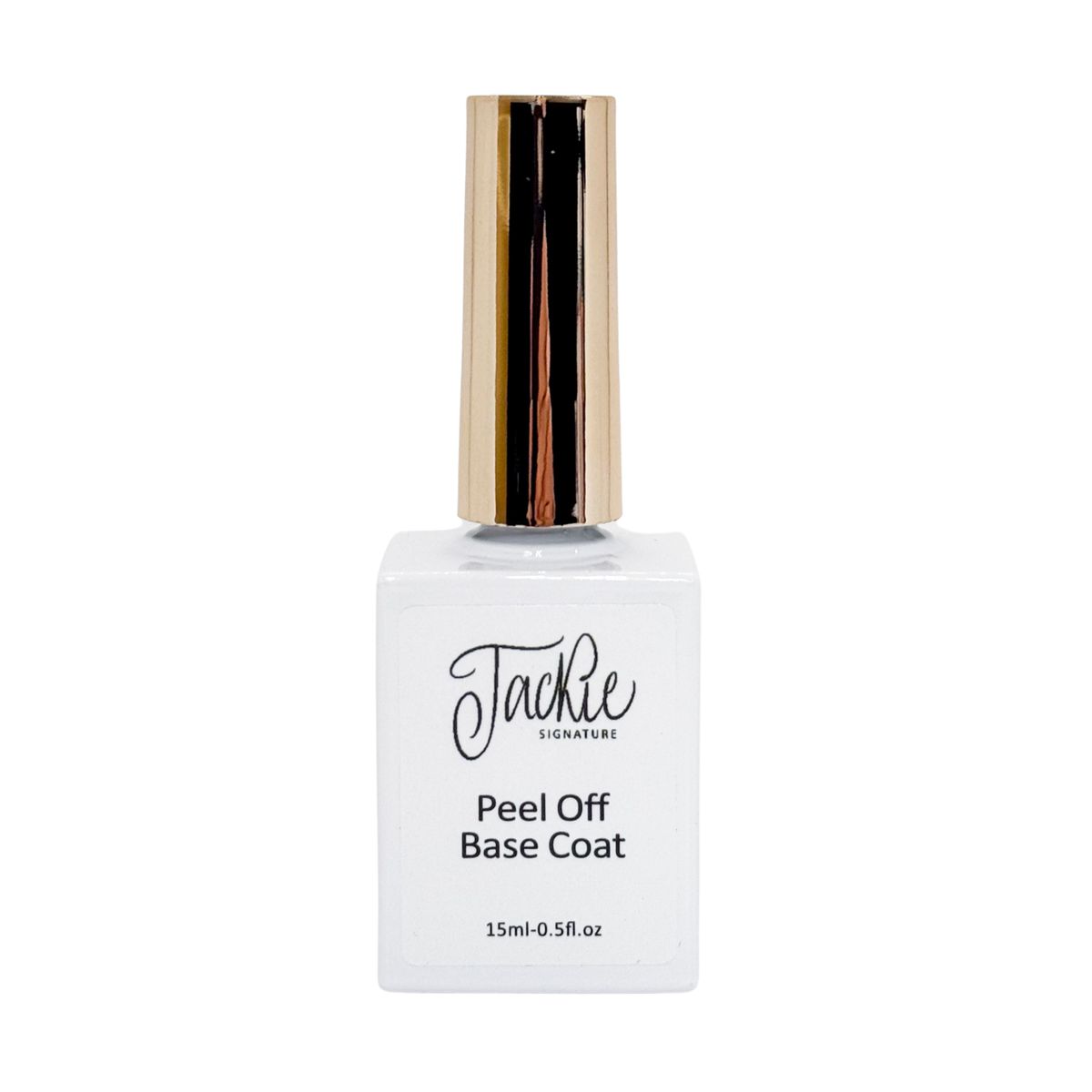 JACKIE SIGNATURE | PEEL OFF BASE COAT (0.5 OZ) – Lucky Nail Supply