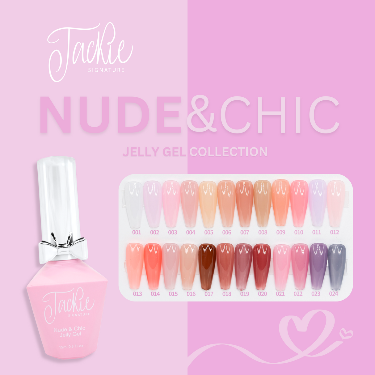 Jackie Signature | NUDE & CHIC | SET OF 24