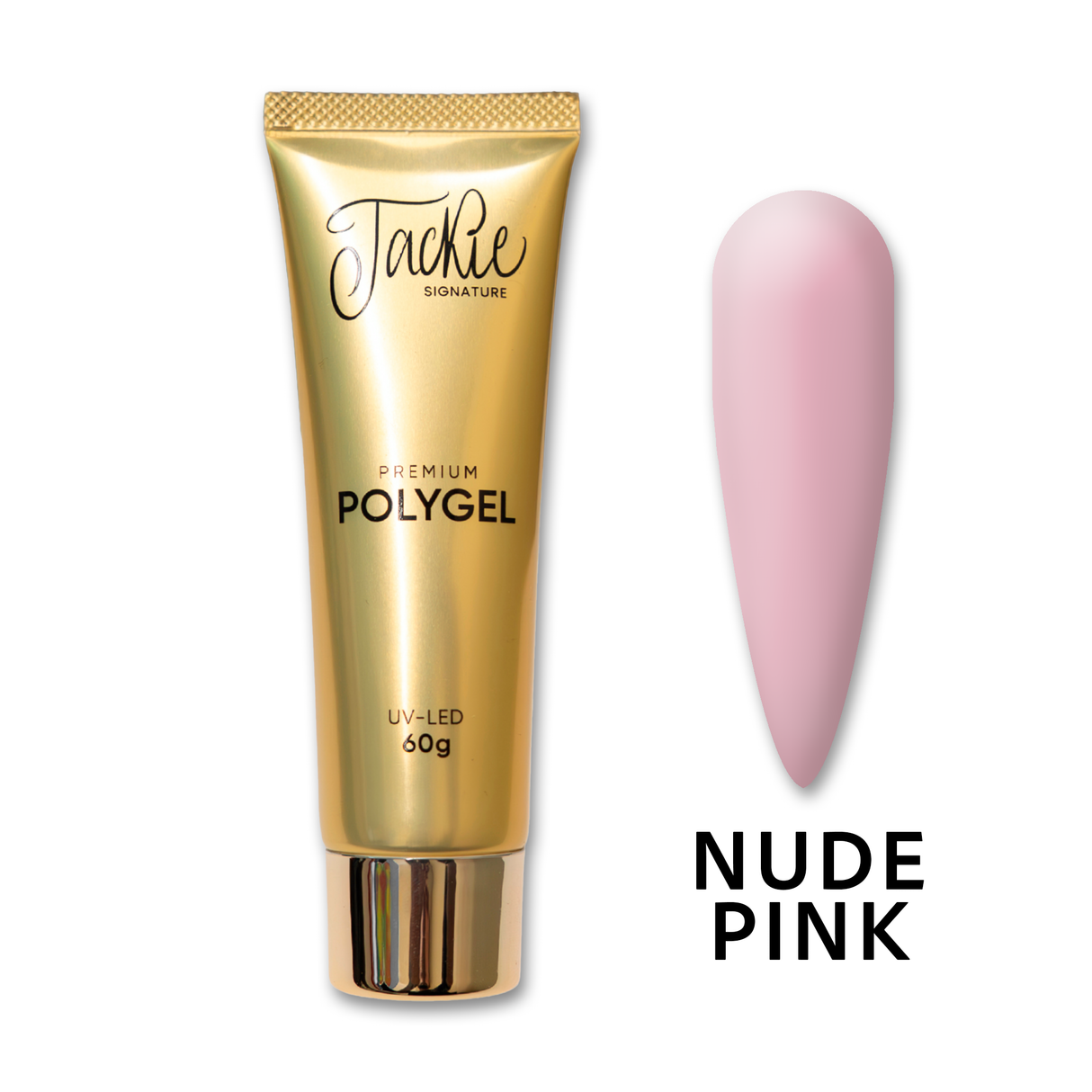 Jackie Signature Premium Poly Gel – Strength Meets Flexibility - Nude Pink