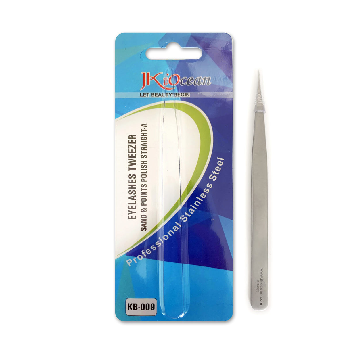 JKIOCEAN | KB-009 EYELASHES TWEEZER (STRAIGHT-A)