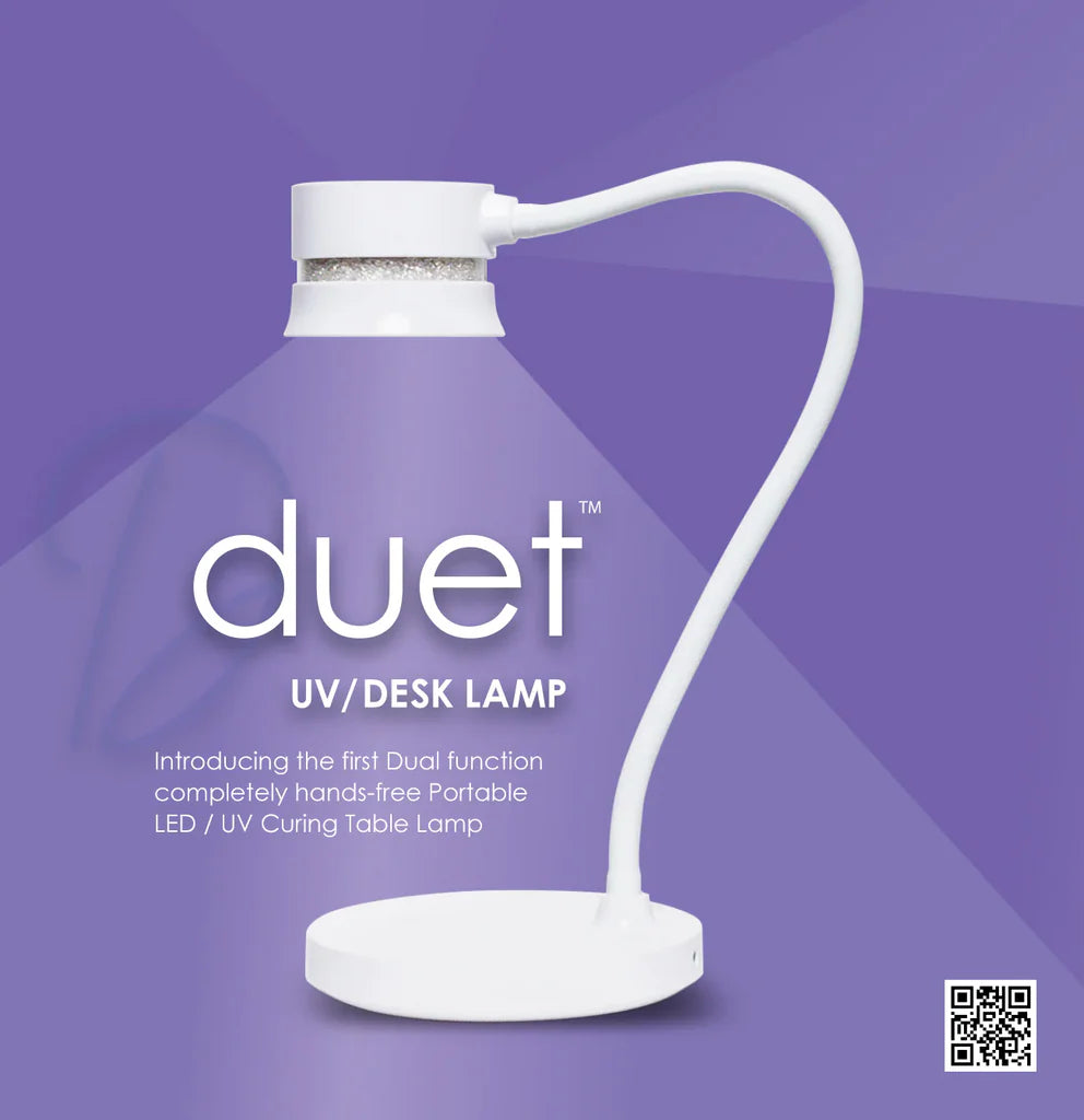 KUPA DUET UV/DESK LAMP - WHITE