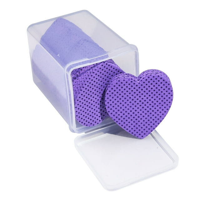 LINT-FREE PADS | HEART SHAPED | BOX OF 200
