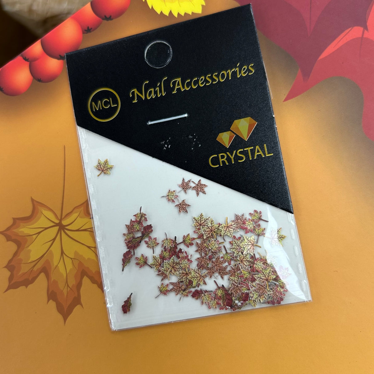 FALL NAIL CHARM | AUTUMN LEAF