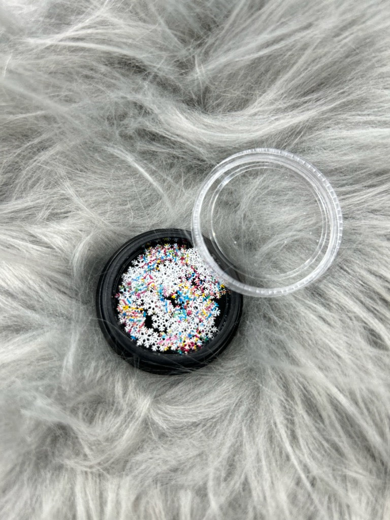 XMAS NAIL CHARM | Snow Flake | WHITE