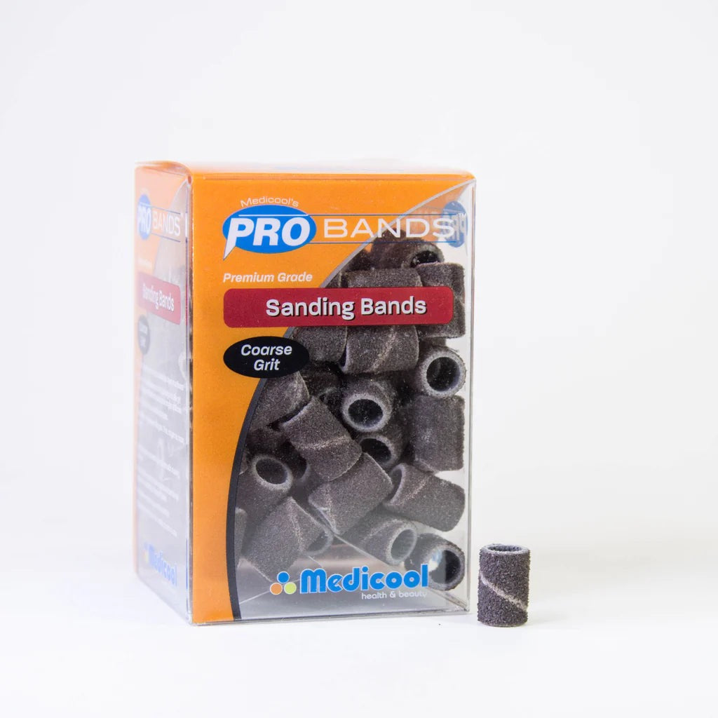 MEDICOOL | SANDING BANDS | BROWN - Coarse Grit #80 - 100/Box