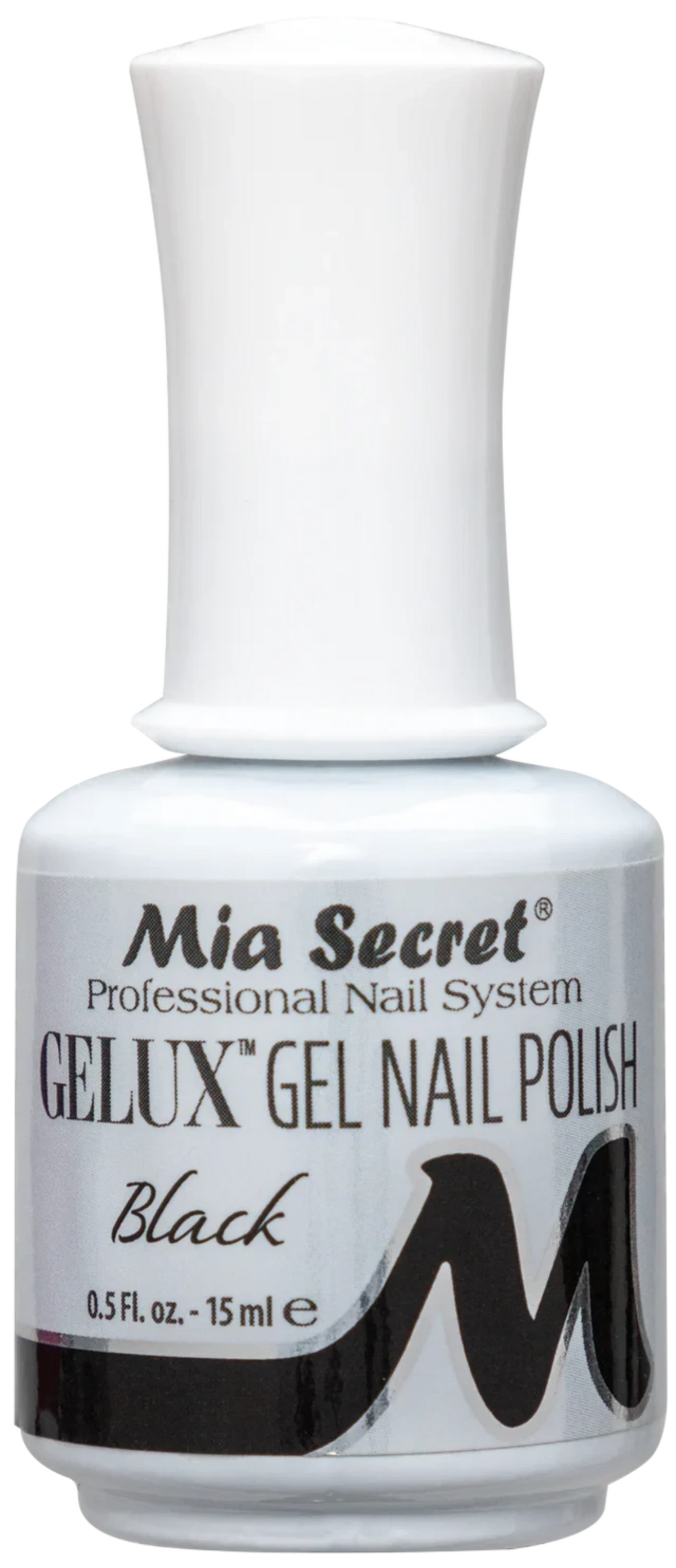MIA SECRET | GELUX GEL POLISH BLACK 15ML