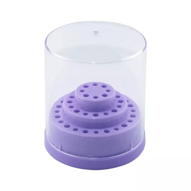 MINI ROUND DRILL BIT HOLDER | PURPLE