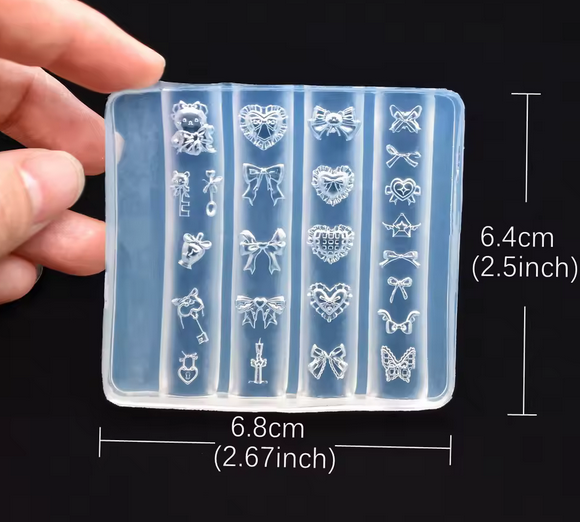 NAIL ART TOOL | 5D SILICON MOLD