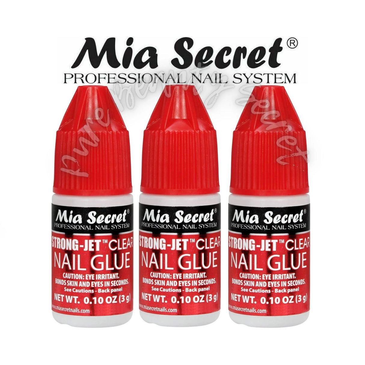 MIA SECRET | STRONG JET Clear NAIL GLUE 3g