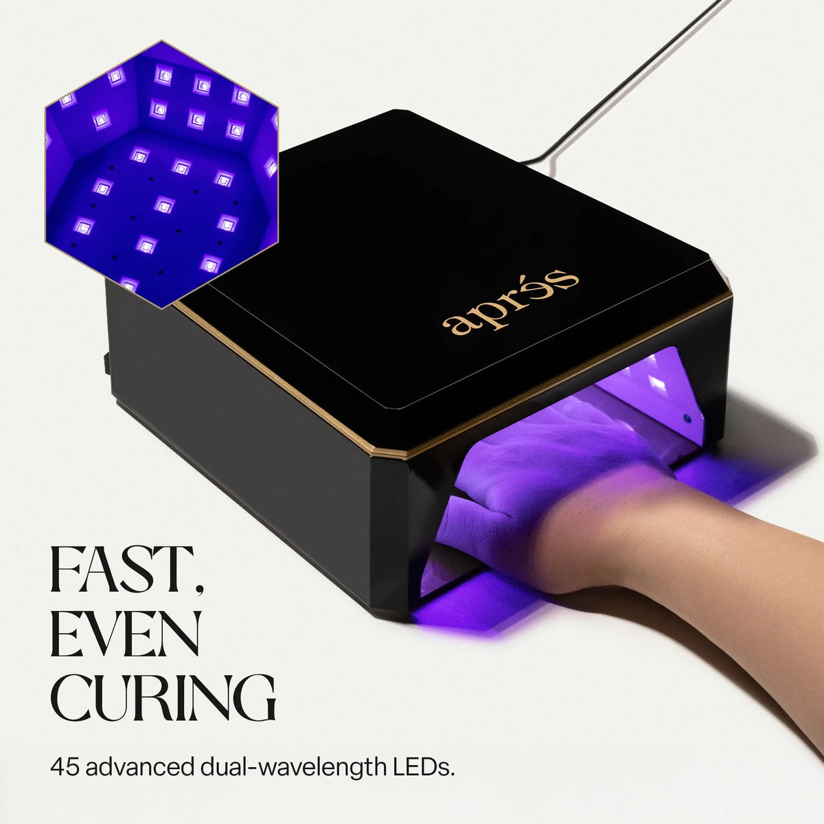 Apres - Mini Nova Led/Uv Nail Lamp - Plug-In