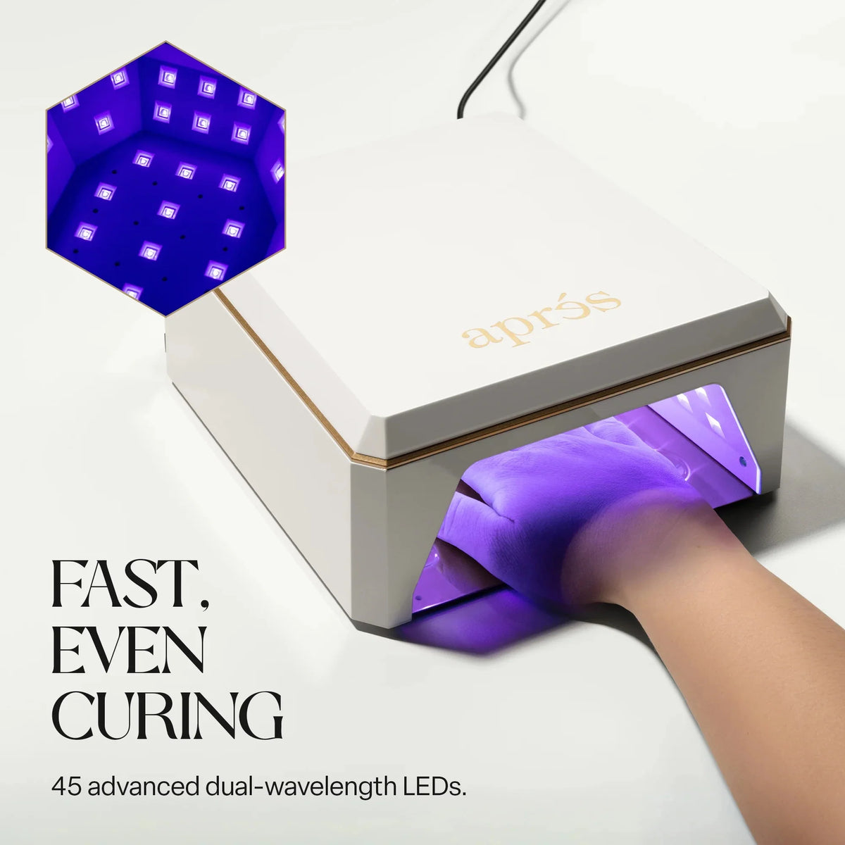 Apres - Mini Nova Led/Uv Nail Lamp - Plug-In