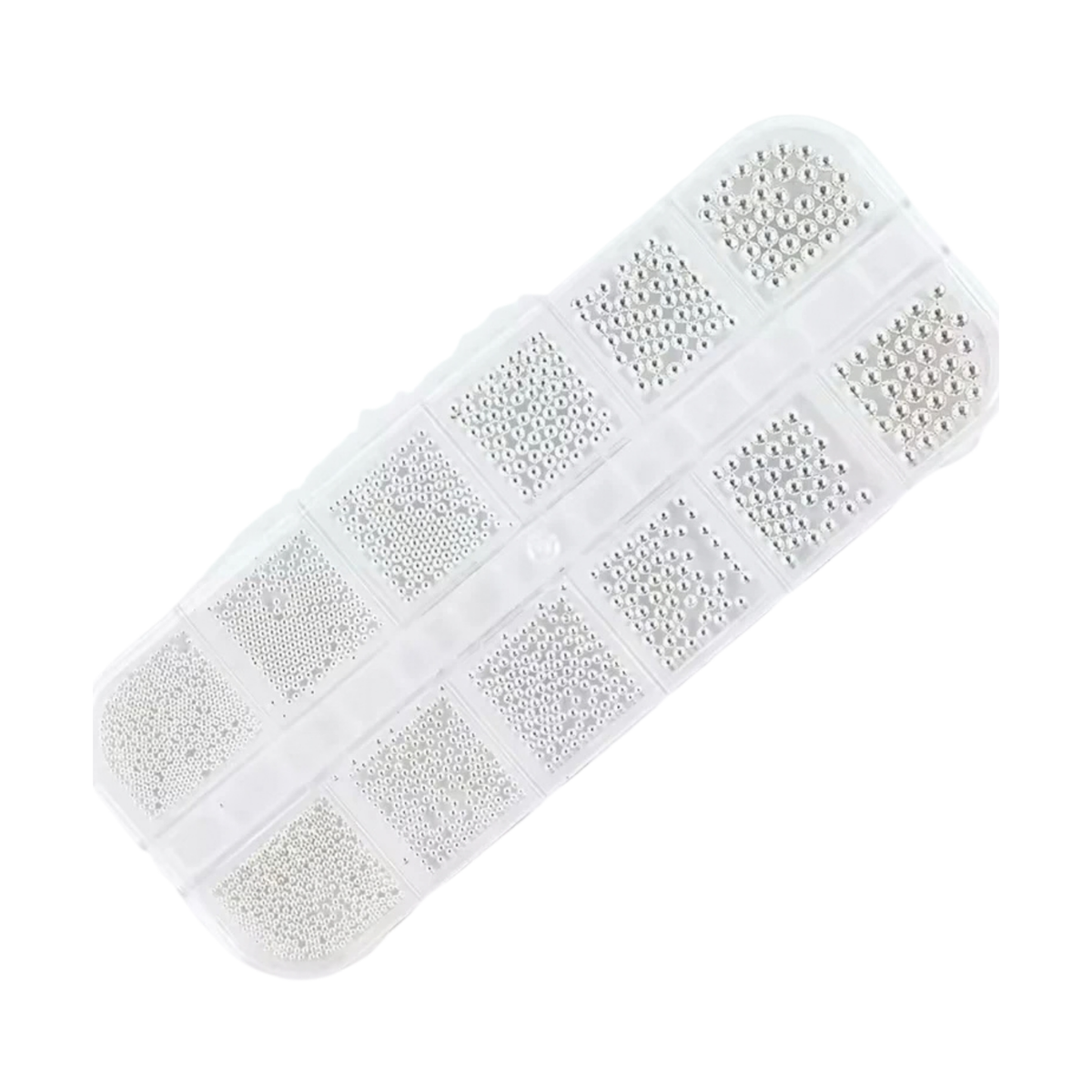 NAIL ART DESIGN | Metallic bead - 12 GRID