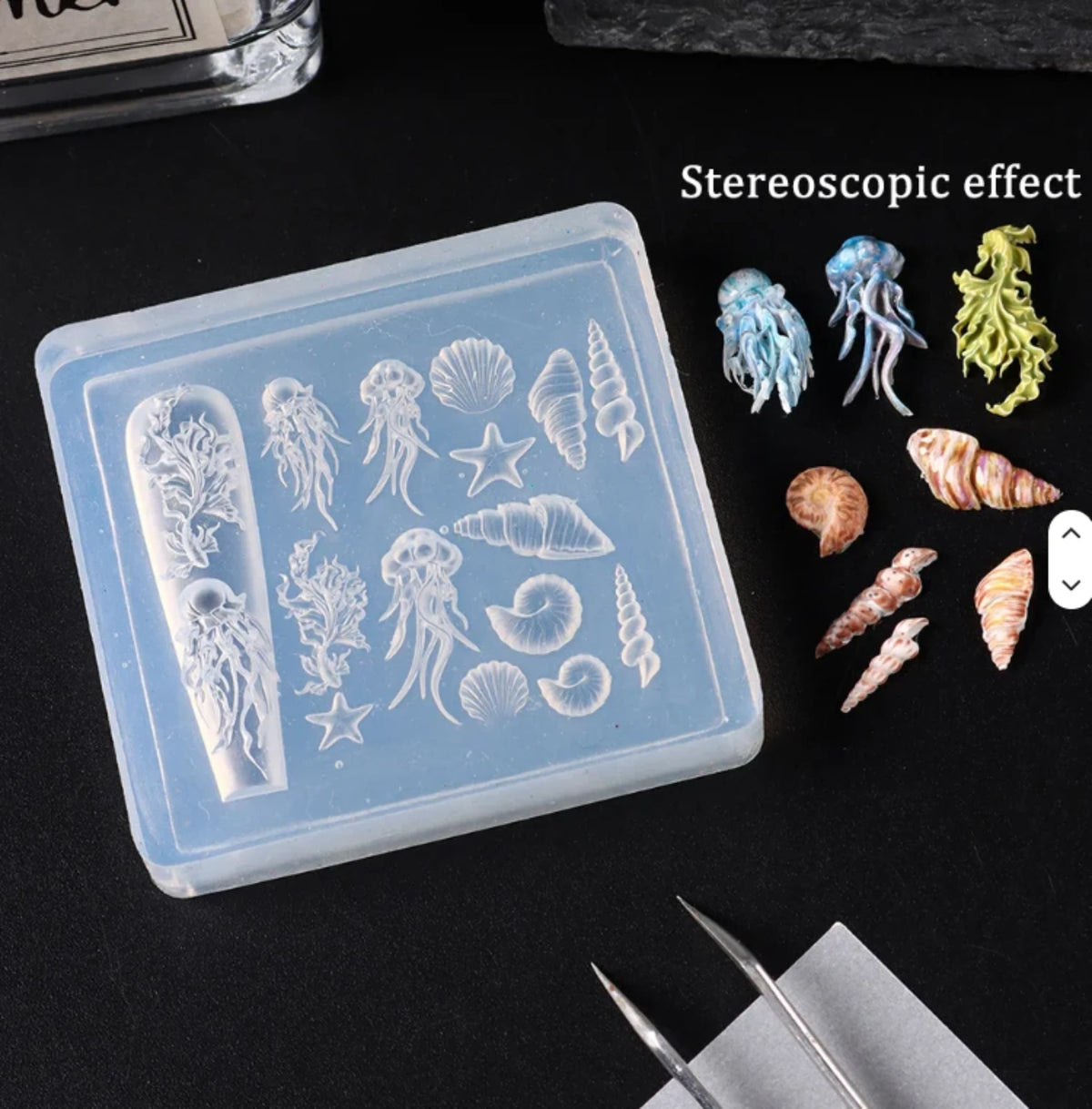 NAIL ART TOOL | 5D SILICON MOLD