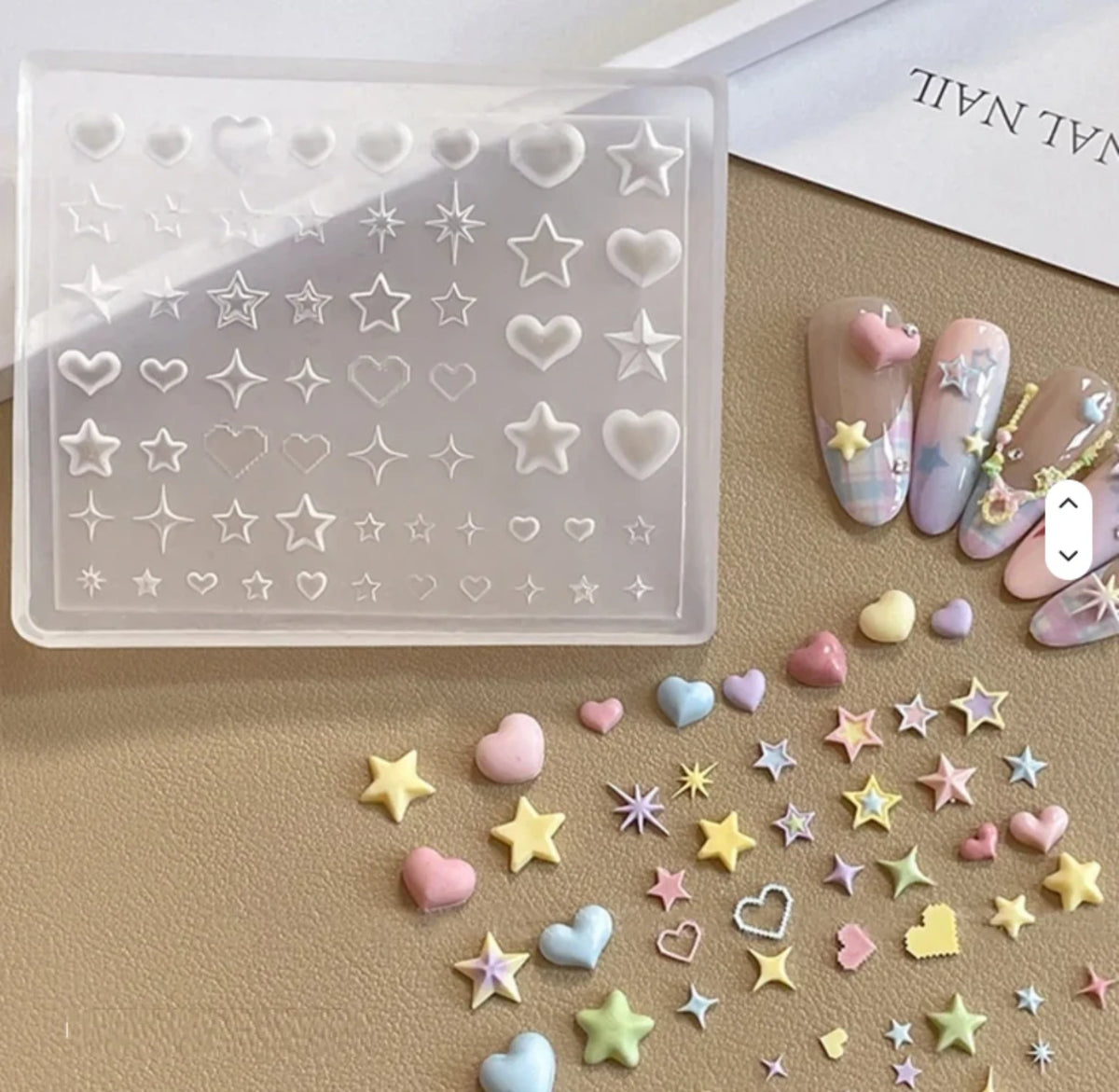 NAIL ART TOOL | 5D SILICON MOLD
