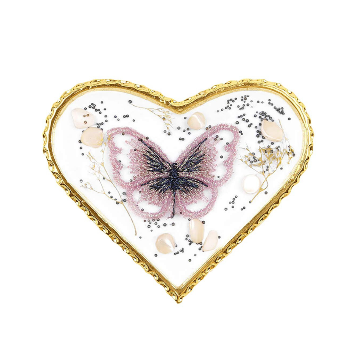 NAIL ART TOOL | GOLD EDGE CRYSTAL PALETTE