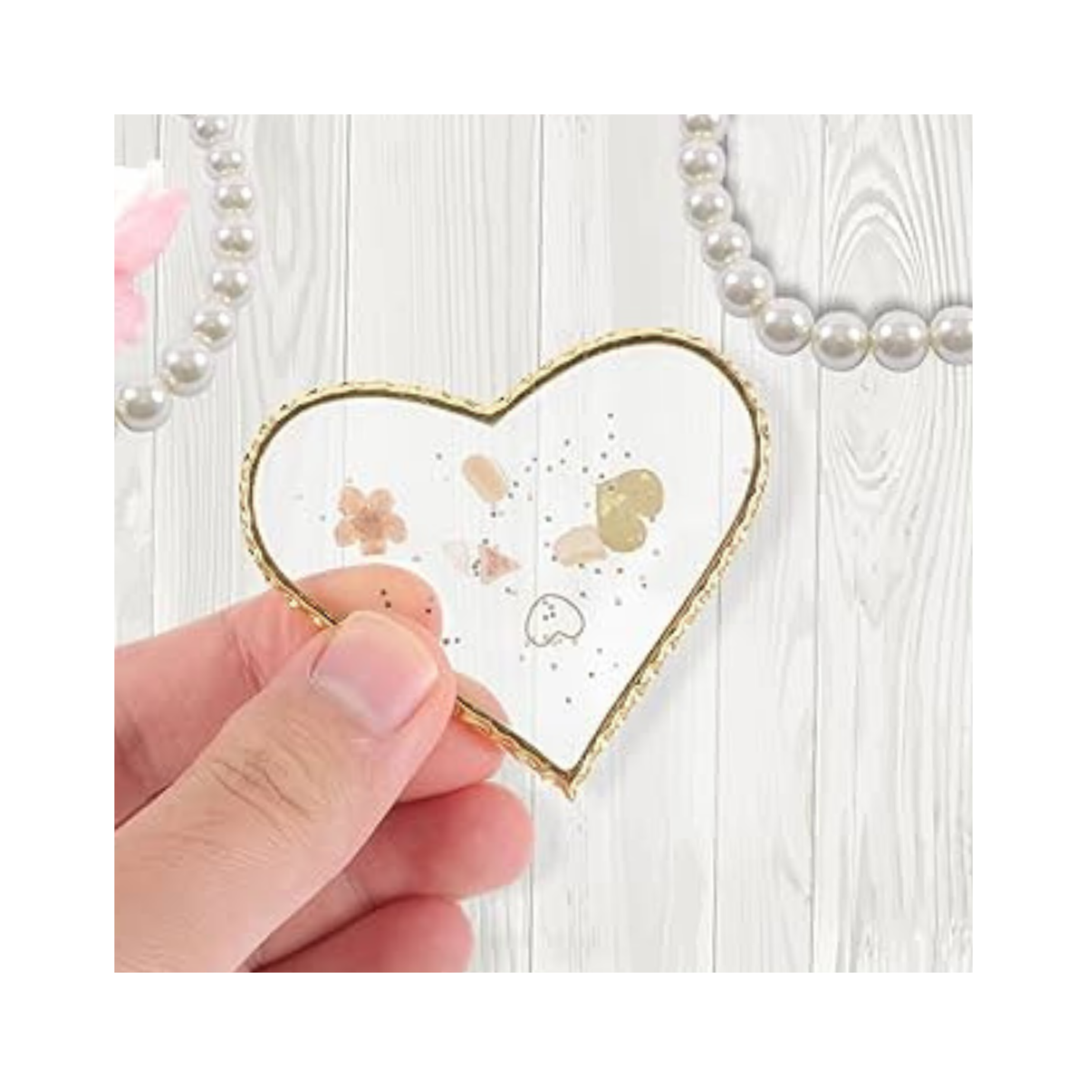 NAIL ART TOOL | GOLD EDGE CRYSTAL PALETTE