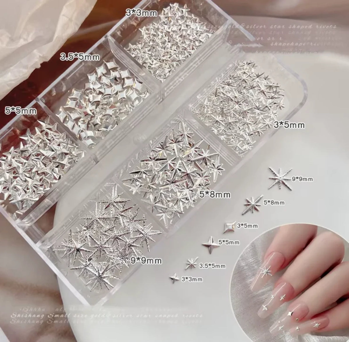 NAIL CHARM | Starry Rivet
