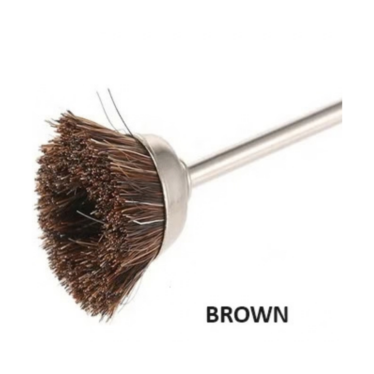 NAIL DRILL BIT | CUTICLE BRUSH BIT - MEDIUM - F18