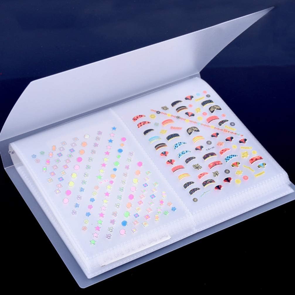 NAIL STICKER EMPTY BOOK | 80 SLOTS