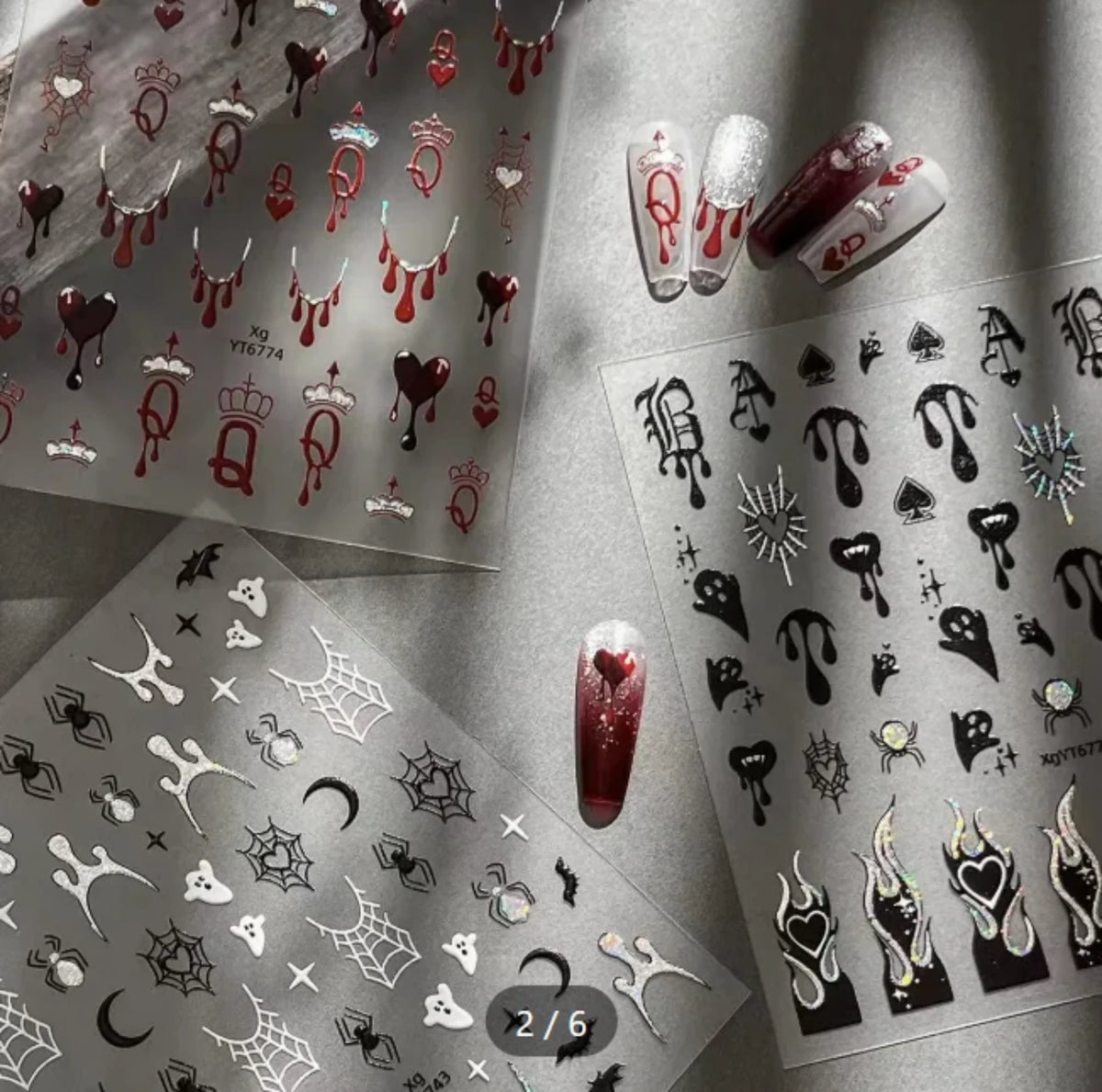 NAIL STICKER | HALLOWEEN NAIL STICKER