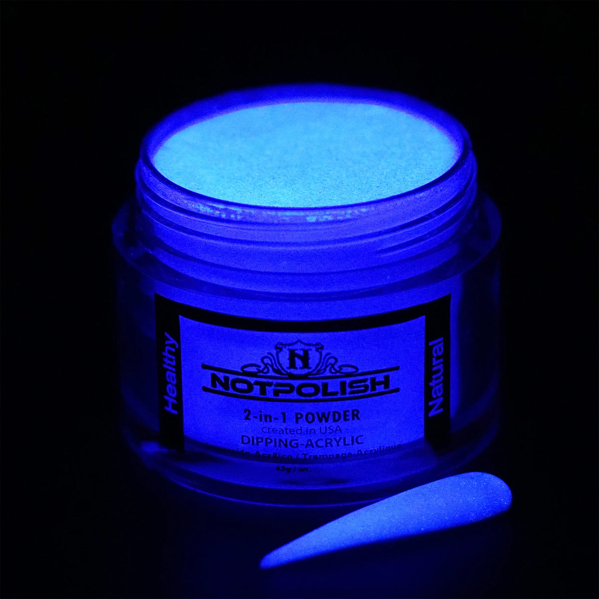 NOT POLISH (GLOW) | G01 PURPLE WHITE