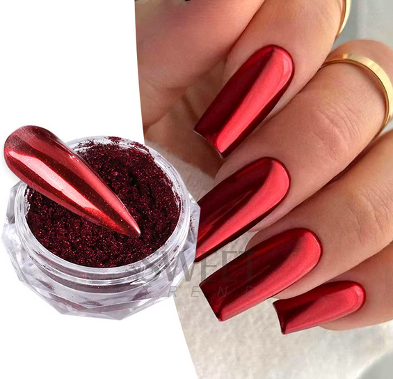 PREMIUM NAIL CHROME - #8 SCARLETT