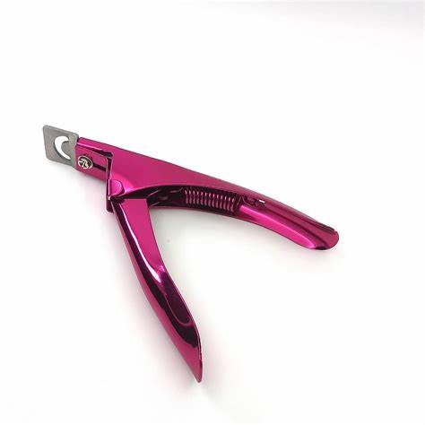 JKIOCEAN | JKIT008 STAINLESS STEEL NAIL TIP CUTTER | PINK