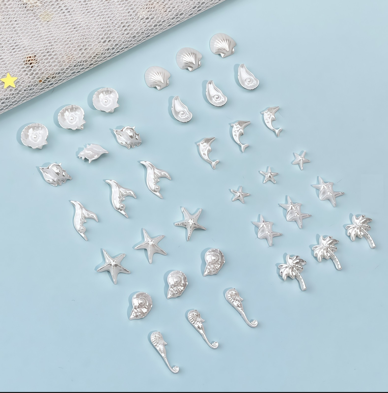 NAIL CHARM | AURORA OCEAN PEARL BAG