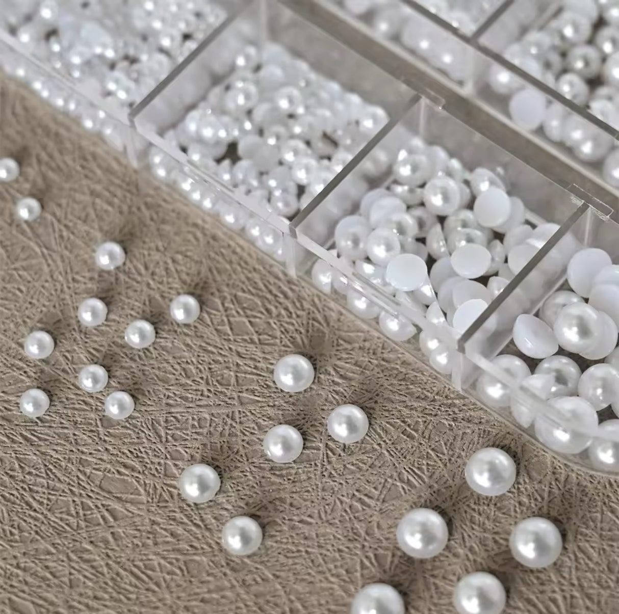 PEARL NAIL ART | MIXED SIZE - 12 GRID