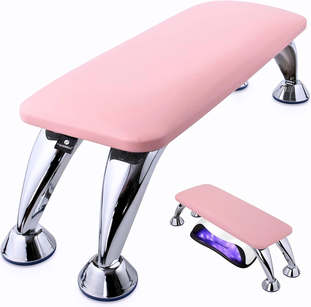 BABY PINK ARM REST - With Pillow