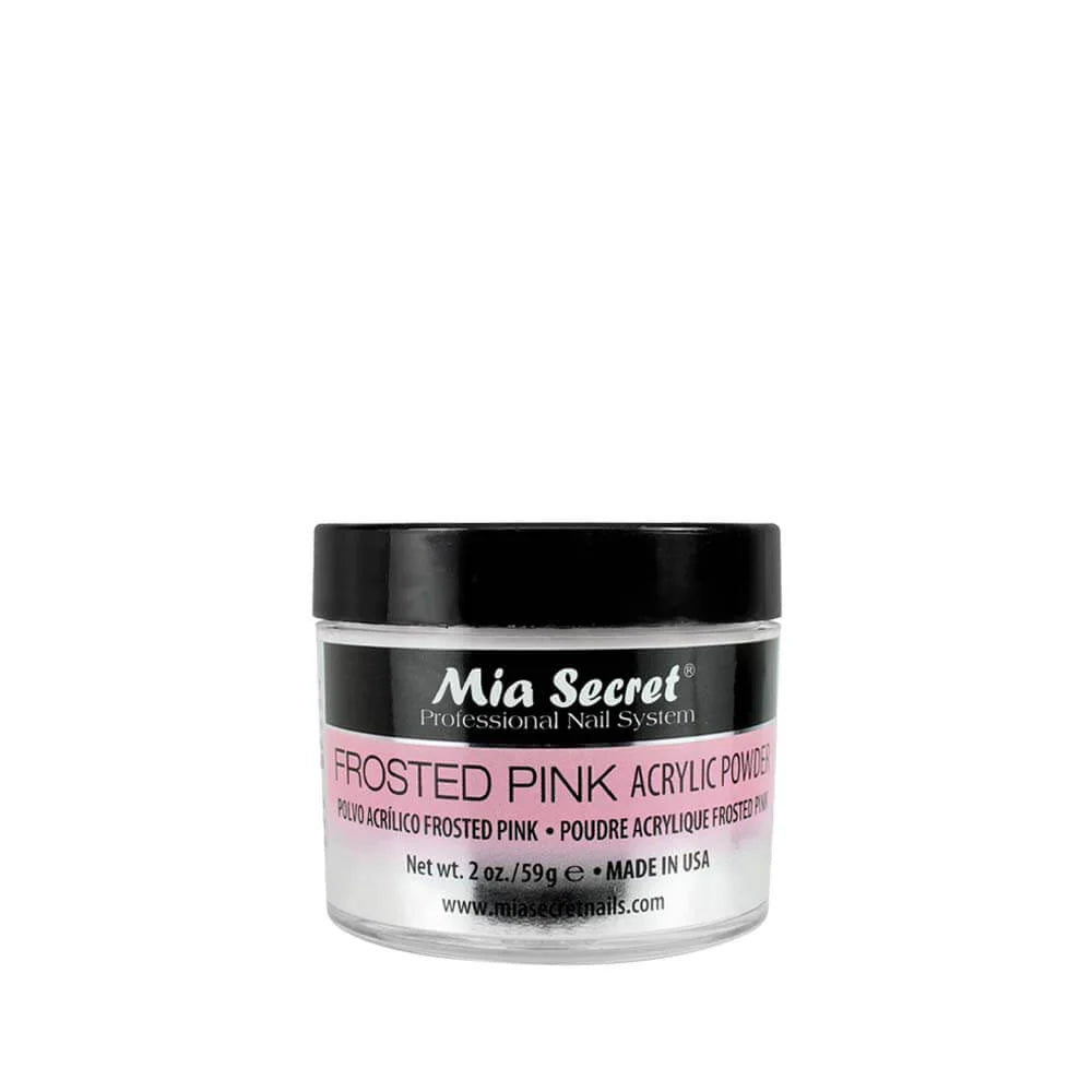 MIA SECRET | FROSTED PINK ACRYLIC POWDER (2 OZ)