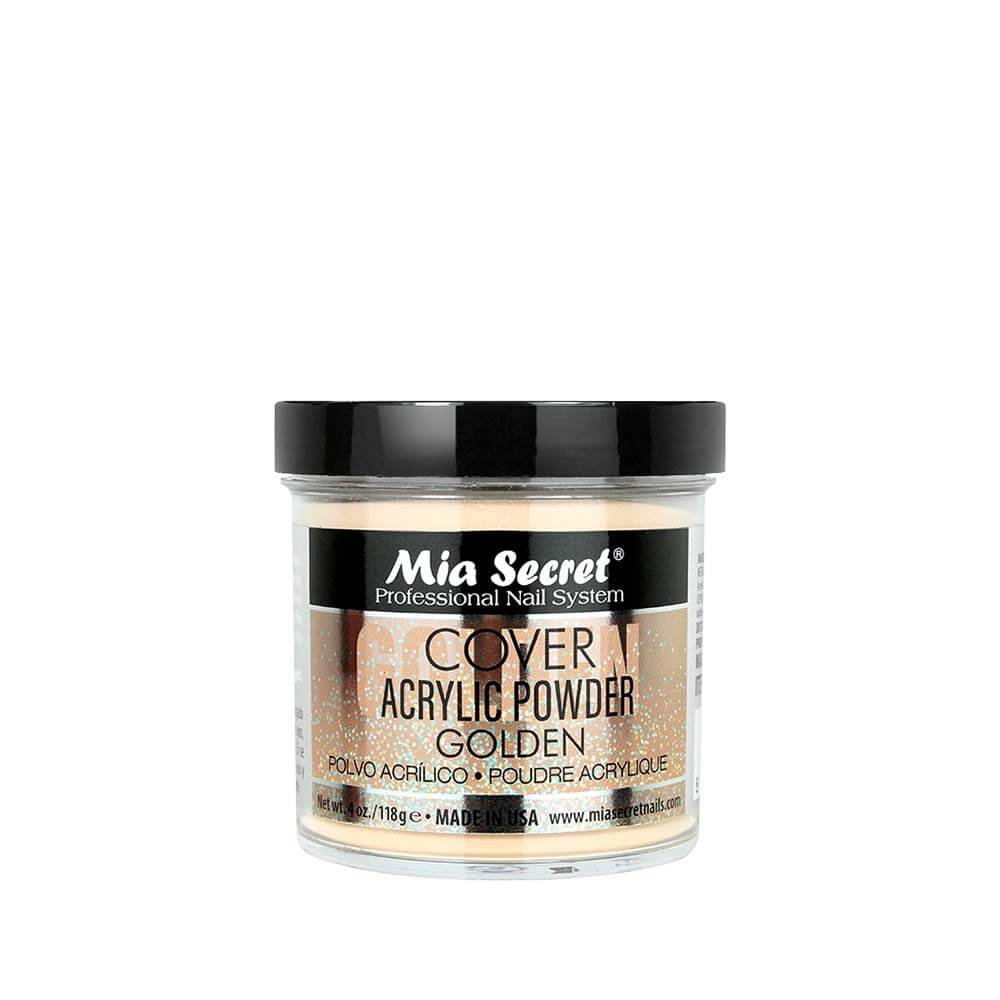 MIA SECRET | COVER ACRYLIC POWDER GOLDEN (4 OZ)