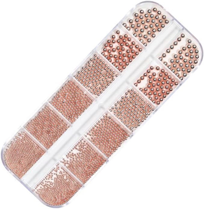 Metallic bead | Rose Gold