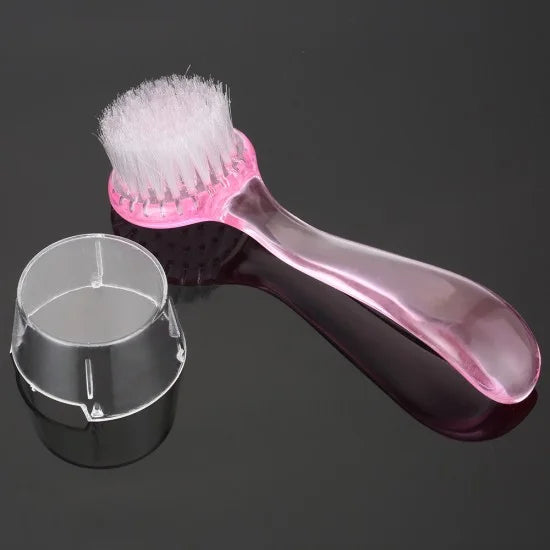 MINI ROUND MANICURE BRUSH | PINK
