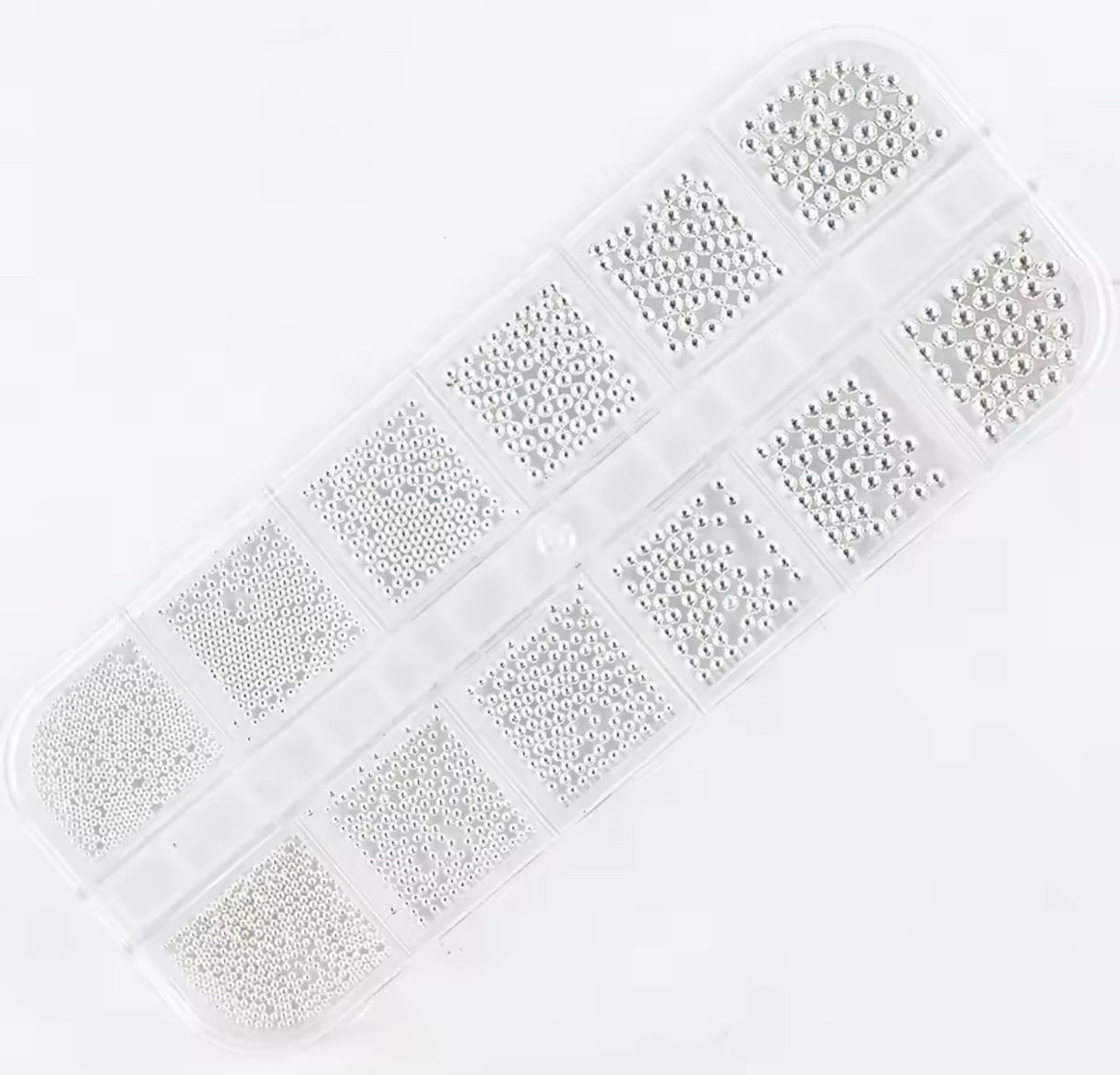 Metallic bead | Silver